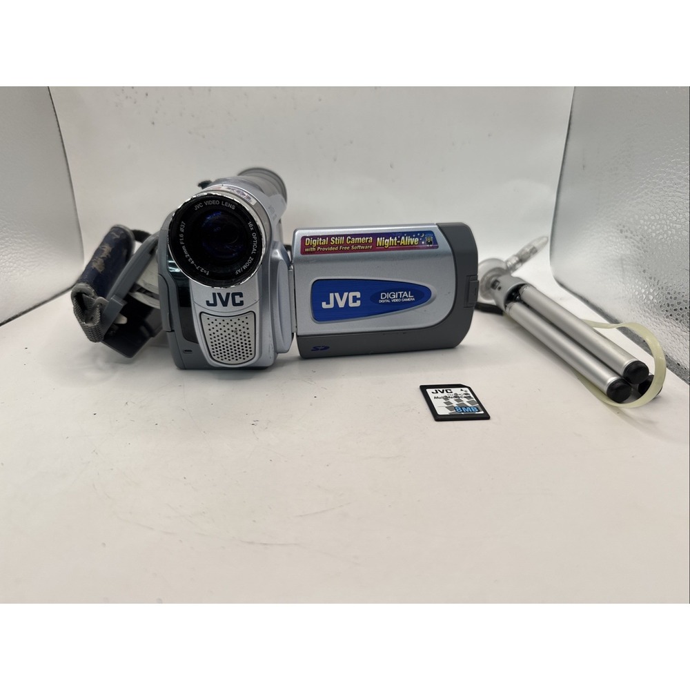 JVC GR-DVM90U 2.5-in LCD MiniDV Progressive Scan 200x Digital Zoom Camcorder